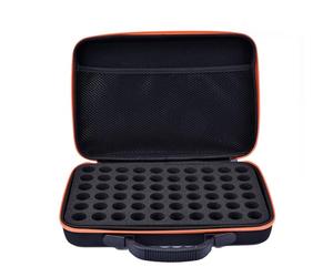 Aromatic Vial Keeper - Pochette d'extrait de parfum, solution de transport à coque rigide de protection | Sacoche zippée compartimentée sécurisée pour le mélange de cosmétiques, maison, clinique de bi