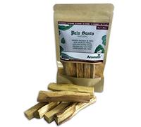 AROMATIS - Palo Santo Premium 1a Qualité - Produit Écologique Naturel - Emballage Hermétique de Conservation - Bois Sacré du Pérou - 50 g