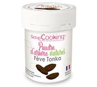 Arôme alimentaire naturel en poudre 12 g - Fève Tonka Scrapcooking