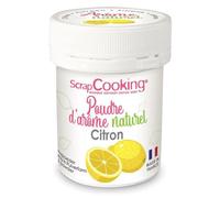 Arôme alimentaire naturel en poudre 15 g - citron