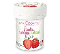 Arôme alimentaire naturel en poudre 15 g - fraise