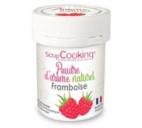 Arôme alimentaire naturel en poudre 15 g - framboise