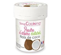 Arôme alimentaire naturel en poudre 15 g - noix de coco