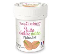Arôme alimentaire naturel en poudre 15 g - pistache - ScrapCooking G