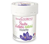 Arôme alimentaire naturel en poudre 15 g - violette