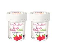 Arôme alimentaire naturel en poudre 30 g - framboise Scrapcooking