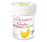 Arôme alimentaire naturel en poudre Banane - Scrapcooking {couleur}