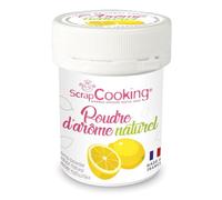 Arôme alimentaire naturel en poudre Citron - Scrapcooking {couleur}