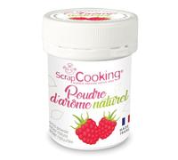 Arôme alimentaire naturel en poudre Framboise - Scrapcooking