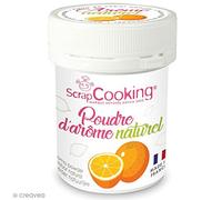 Arôme alimentaire naturel en poudre Orange - Scrapcooking