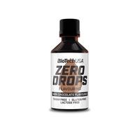 Arômes et édulcorants - Biotech USA - Zero drops (50ml) - Saveur Chocolat Noir