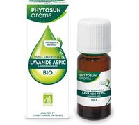 Aroms-Huile Essentielle Lavande Aspic Bio-Hebbd-100% Pure & Naturelle-100% Bio-Analysée & Conditionnée En France-10 Ml