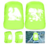 ARONRAVE Housse de pluie pour cartable, sac à dos, protection contre la pluie, sac à dos Step by Step by Step by Step, housse de pluie imperméable pour garçons, filles, enfants