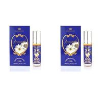 "Aroosah Concentrated Perfume Oil 6ml - Long-Lasting, Alcohol-Free Roll-On Attar for Women - Elegant Floral Fragrance"