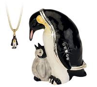 Arora Secrets from Hidden Treasures 1041 Boîte à bijoux en forme de pingouin Multicolore Taille unique