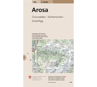 Arosa - Churwalden-Tschiertschen-Schanfigg, Echelle 1 : 25 000 - Collectif - Office Federal De Topographie Suisse - Atlas / carte