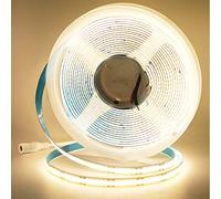 Arotelicht 10m Bande LED COB Blanc Chaud 3000K 24V LED COB (sans adaptateur), Ruban led Dimmable Haute Densité Lumière 320LEDs/m IP20 pour Chambre Cuisine Maison Décoration Intérieure