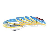 Arotelicht 2m Bande LED COB Blanc Chaud 3000K 12V bande lumière LED COB Ruban led sans adaptateur Dimmable Haute Densité Lumière 320LEDs/m IP20 pour Chambre Cuisine Maison Décoration Intérieure