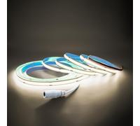 Arotelicht 2m Bande LED COB Blanc neutre 4000K 12V bande lumière LED COB Ruban led sans adaptateur Dimmable Haute Densité Lumière 320LEDs/m IP20 pour Chambre Cuisine Maison Décoration Intérieure