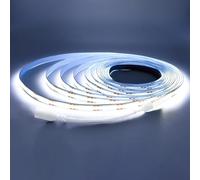 Arotelicht 5m Bande LED COB Blanc Froid 6000K 12V bande lumière COB Ruban led sans adaptateur Dimmable Haute Densité Guirlande Lumineuse 320LEDs/m IP20 pour Chambre Cuisine Décoration Intérieure