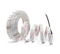 Arotelicht 5m Ruban LED 24V blanc chaud 3000K Bande LED sans alimentation 5050SMD guirlande lumineuse ruban IP20 300bandes bricolage lumières dimmable pour la décoration intérieure