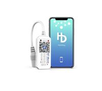 Arotelicht Contrôleur de bande LED Bluetooth CCT WW/CW Dual Blanc, App contrôlée, DC 5V 12V 24V Contrôleur pour SMD COB LED Strip Android/IOS System