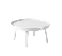 Around Coffee Table Blanc Grand