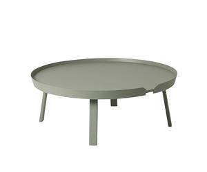 Around Coffee Table Dusty Vert Extra Grand