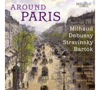 Around Paris : Oeuvres Pour Clarinette, Violon Et Piano - Cd Album