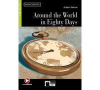 Around The World In 80 Days (B1.1) Avec ressources numériques et audio en ligne - Jules Verne - Cideb Black Cat - broché - Méthode de langue