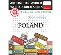 Around The World Word Search Series: Poland: Word Search Book: Poland Word Search Puzzle Book: Word Search Puzzles with Easy to Read Large Print about Polish Cities | 8x10 inches | Great gift!