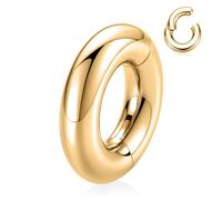 AROWRO 2G 0G 00G Septum Anneau de nez Grand calibre sans couture Boucles d'oreilles pour oreilles étirées Dangle Calibre Hanger Acier chirurgical Plug Tunnel pour oreilles Femmes Hommes Lobe