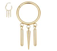 AROWRO Piercing orbital en acier chirurgical 316L pour cartilage, hélix, cartilage, lobe d'oreille, piercing orbital pour homme et femme