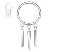 AROWRO Piercing orbital en acier chirurgical 316L pour cartilage, hélix, cartilage, oreille, pour homme et femme