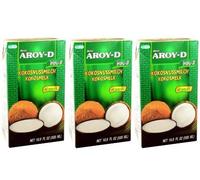 Aroy-D - lait de coco - 3 pièces (3 x 500 ml)