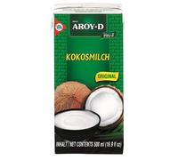 Aroy D Lait de coco naturel pour la pâtisserie et la cuisine 500ml