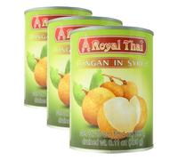 AROY-D Longanes au Sirop 0.56 kg 1 Unité (Lot de 3)