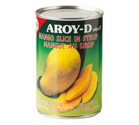 Aroy-D Tranches de mangue au sirop 425 g
