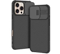AROYI Coque Compatible avec iPhone 16 Pro Max (6,9 Pouces), Coque iPhone 16 Pro Max Protection de la caméra en PC Dur Coque pour iPhone 16 Pro Max (Noir)