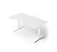 Arozzi Arena Bureau Gamer Large Blanc Pur