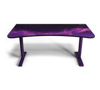 Arozzi Bureau gaming Arena – 160x82 cm – Tapis de souris lavable – Violet Profond Galaxie