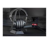 Arozzi Aria - Micro-casque - circum-aural - filaire - jack 3,5mm - noir Noir G