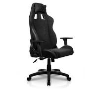 Arozzi Avanti Soft Fabric Durable Upholstery Ergonomic Office and Gaming Chair with High-Level Features Like 3D Armrests and a Pro Mechanism Along with Soft Neck & Lumbar Support Pillows - Dark Gey
