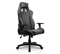 Arozzi Avanti Fauteuil Gaming - Chaise Ergonomique en Tissu Doux, réglable en Hauteur, Dossier et accoudoirs avec Coussin de tête, Design suédois, chaises de Gamer pour Bureau et Maison, Cendre