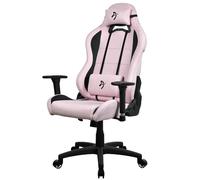 Arozzi Chaise Gaming Ergonomique Torretta - Chaise de Bureau Super Douce, Dossier Réglable avec Oreiller Cervical et Lombaire - Design Suédois, Setup Bureau Professionnel, Rose