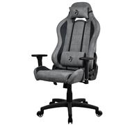 Arozzi Chaise Gaming Ergonomique Torretta - Chaise de Bureau Super Douce, Dossier Réglable avec Oreiller Cervical et Lombaire - Design Suédois, Setup Bureau Professionnel, Anthracite