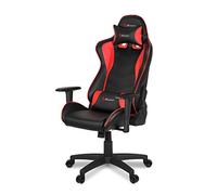 Arozzi Mezzo V2 Fauteuil Gamer, Faux Cuir, Rouge, 53 x 50 x 137 cm