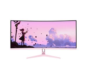 Arozzi Nova 34? Curved écran plat de PC 86,4 cm (34 ) 3440 x 1440 pixels 4K Ultra HD LED Rose