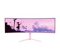 Arozzi Nova 49” Curved écran plat de PC 124,5 cm (49 ) 5120 x 1440 pixels Dual QHD LED Rose