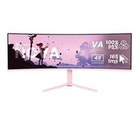 Arozzi Nova Curved 49" VA, 165Hz - Rose Rose